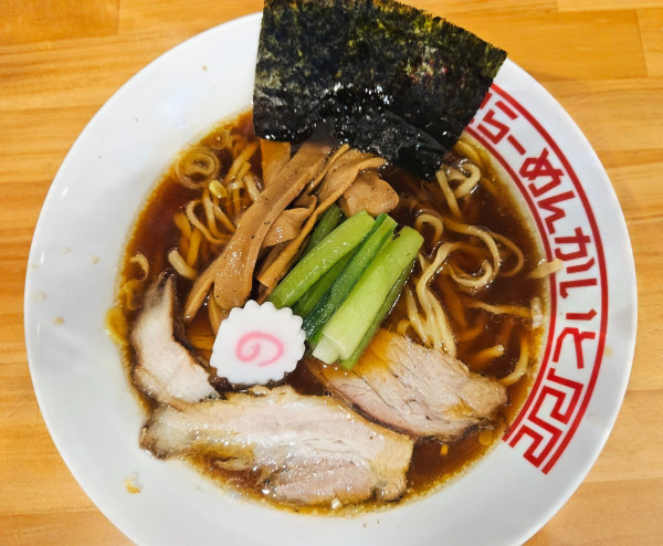 「しょうゆらーめん」@柳麺かいとの写真