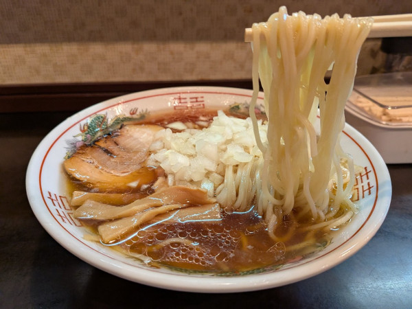 「冷やし煮干しそば」@中華そば 春ちゃんの写真