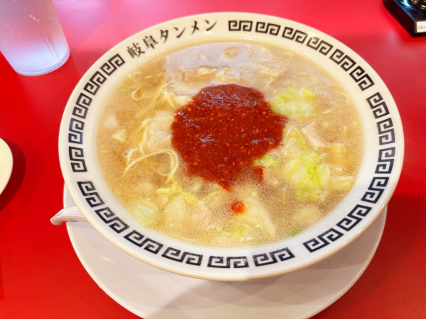 「岐阜タンメン5辛」@岐阜タンメン 四日市店の写真