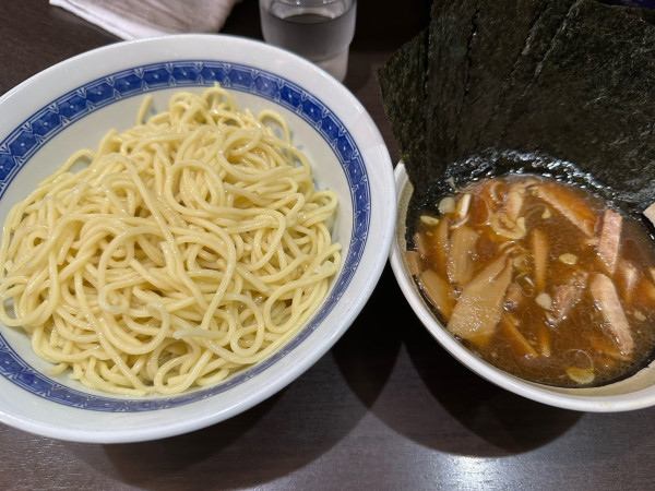 「つけ並　のり」@中華そば べんてんの写真