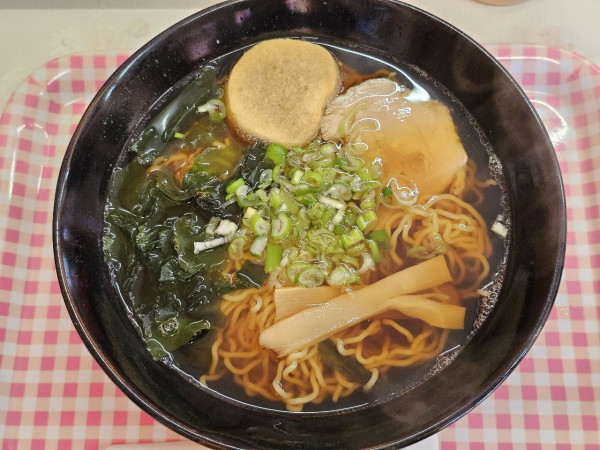 「しょうゆラーメン　700円」@桜の駅の写真