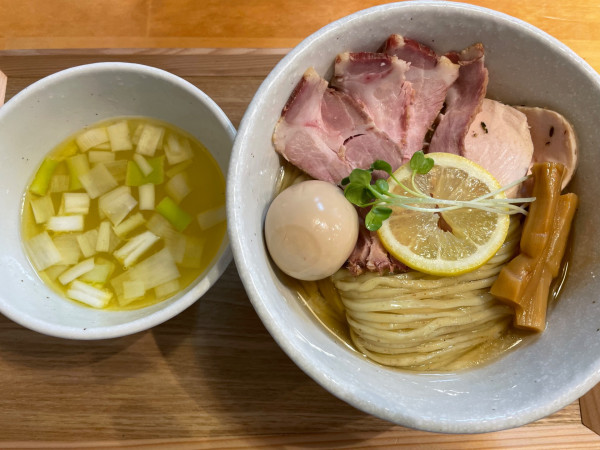 「特製昆布水つけ麺　塩」@Hamano Comugiの写真
