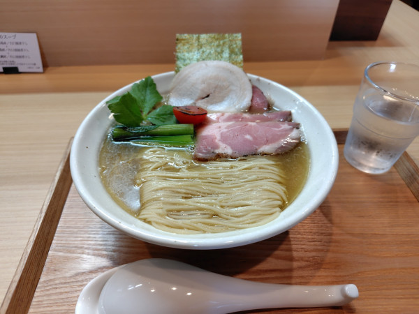 「特中華貝と煮干し塩¥1380」@中華そば うお静の写真