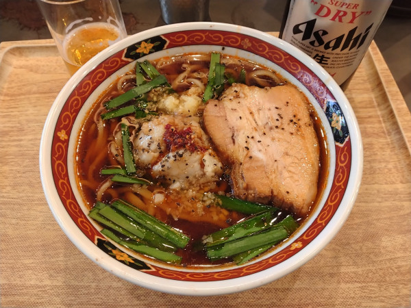 「スタミナらぁめん¥900+ビール¥600-」@メンヤ ニューオルドの写真