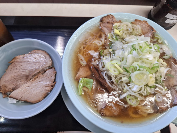 「ネギ中華そば８５０円」@新橋ニューともちんラーメン 神保町店の写真