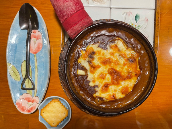 「焼きチーズビーフカレー（辛口）」@3丁目のカレー屋さんの写真