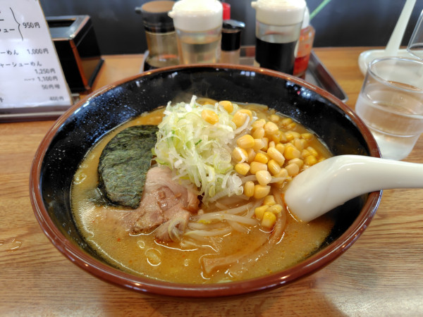 「味噌バタコーン¥900」@雪だるまの写真