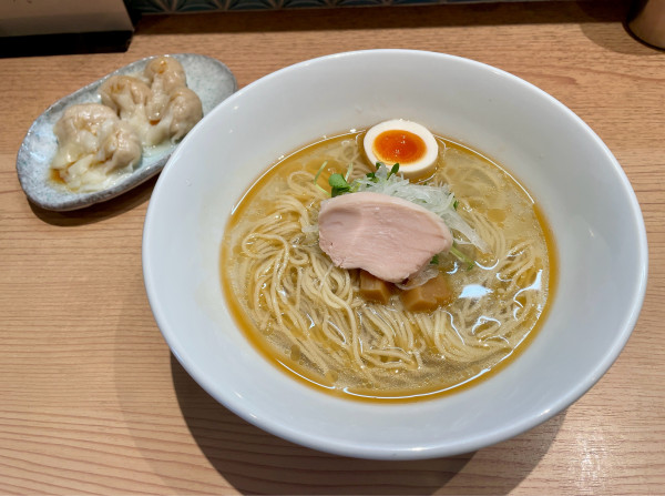 「冷やし塩わんたんめん」@セキレイ 〜NIBOSHI no D5〜の写真