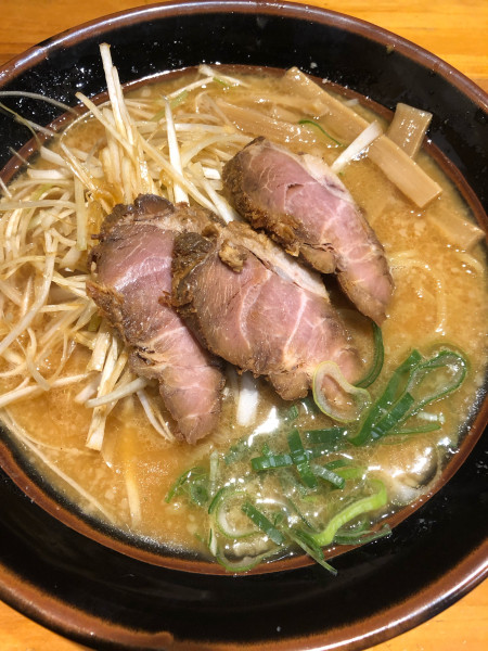「ねぎ味噌ラーメン」@さっぽろラーメン 桑名 東京常盤台店の写真