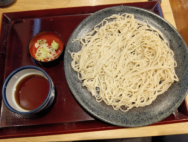 「もりそば・中盛（￥580）」@十割そば会 亀田本店の写真