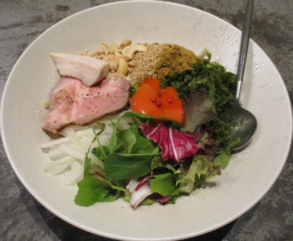 「スパイシー香りまぜそば　1100円」@まぜそば めん佳の写真