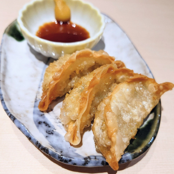 「揚げ餃子(3個)」@麺処 出汁いのうえの写真