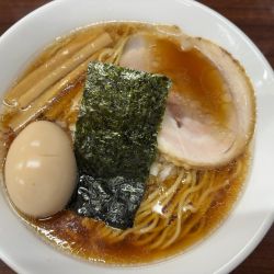 ラーメン並＋煮玉子