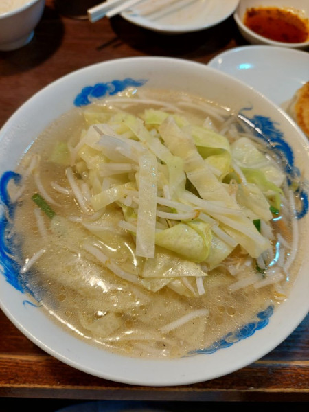 「タンギョウ＋小ライス」@來々軒の写真