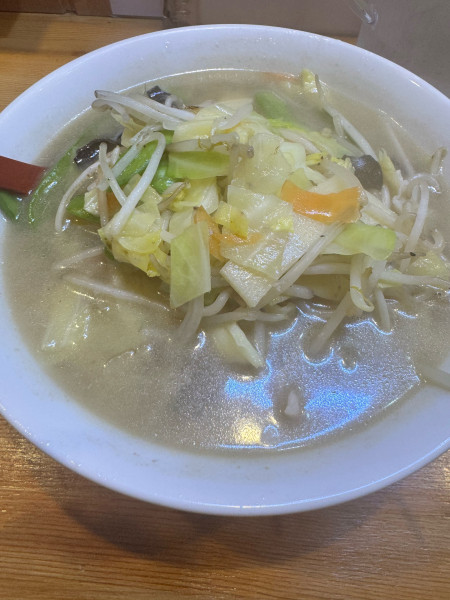 「野菜タンメン1110円」@ライトハウスの写真