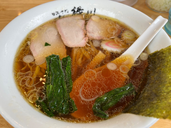 「手打ち中華そば」@白河手打中華そば 緑川 とら食堂那須塩原分店の写真