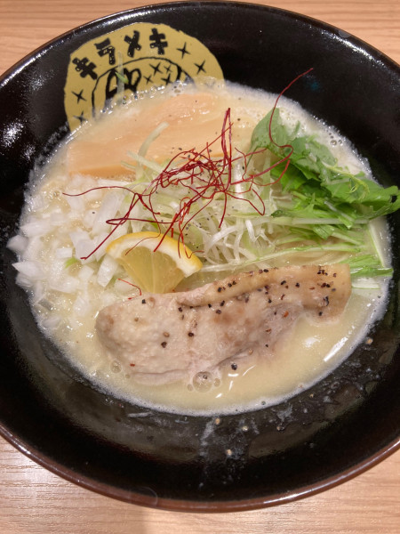 「塩のキラメキ¥870」@らーめん まぜそば 笑顔ノキラメキの写真