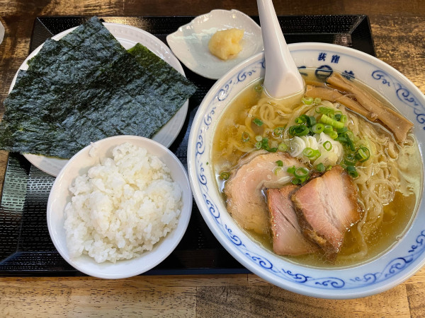 「熟成中華そば(塩)」@二葉 上荻店の写真