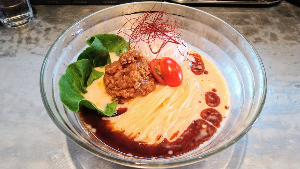 「【限定】冷し担々麺」@麺 やまらぁの写真