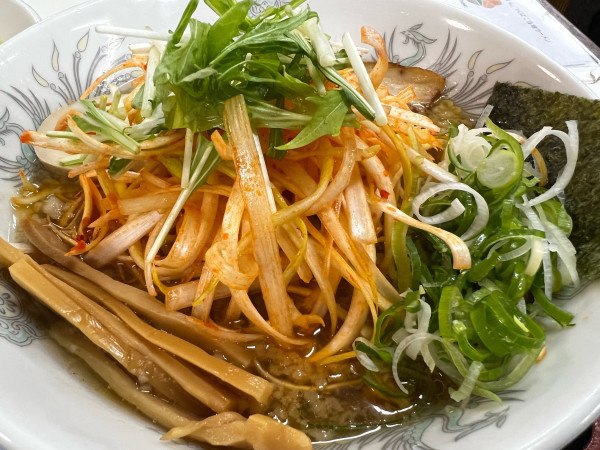 「ネギガキ大将ラーメン」@ラーメンガキ大将 谷田部店の写真