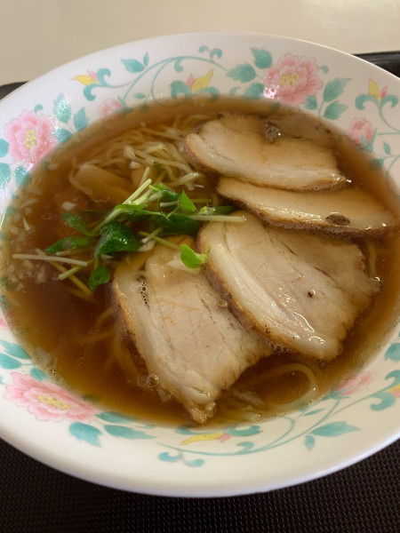 「チャーシューメン」@いわき市役所食堂の写真