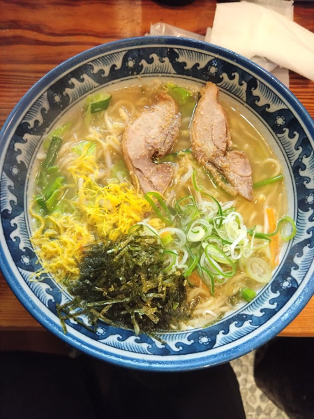 「奄美鶏飯ラーメン」@鳥しんの写真