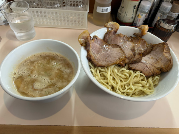 「鶏白湯つけめん・チャーシュー」@麺処 大木の写真