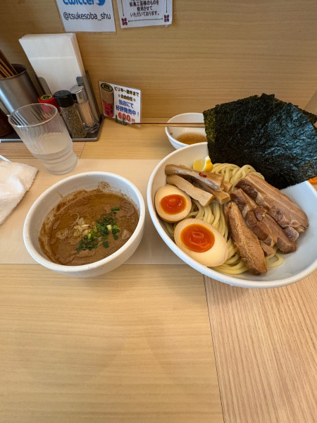 「特製つけそば 小 1180円」@つけそば 周の写真