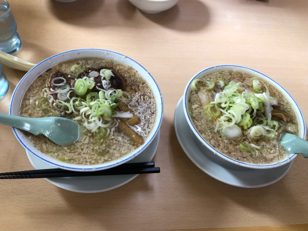 「老麺大盛&老麺」@安福亭 柏町本店の写真