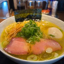 虎徹そば塩手揉み麺