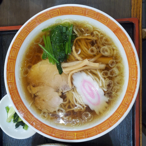 「カツ丼ラーメンセット」@日の出屋の写真