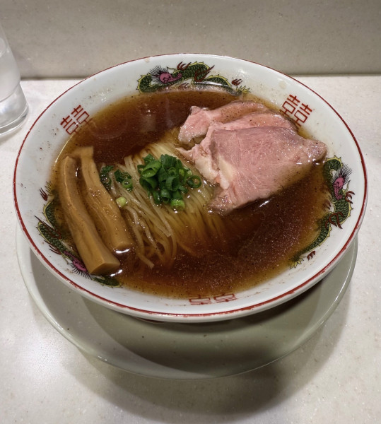 「昔ながらの中華そば（麺固め¥1020）」@鯛塩そば 灯花 アトレ上野店の写真