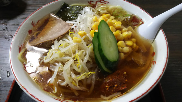 「激辛冷やしらーめん」@栄屋本店の写真