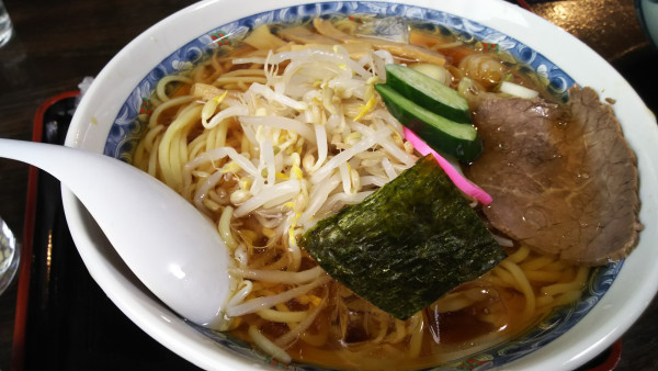 「冷やしらーめん」@栄屋本店の写真