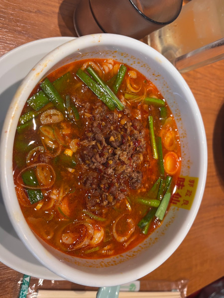 「台湾ラーメンイタリアン900円」@郭 政良 味仙 東京ニュー新橋ビル店の写真