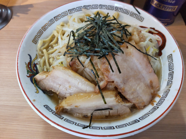 「小ラーメン＋アレ」@ラーメン豚山 門前仲町店の写真