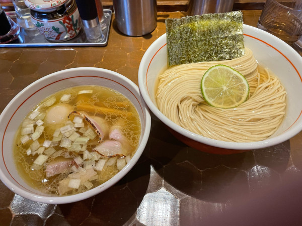 「特製つけ麺」@特級鶏蕎麦 龍介 土浦学園通り店の写真