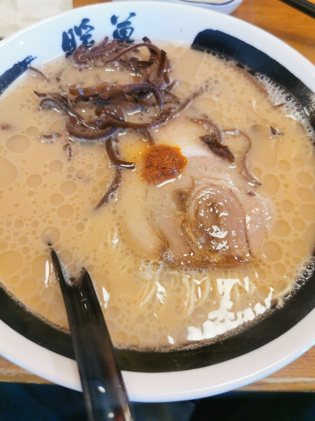 「ラーメン+キクラゲ」@暖暮 名護店の写真