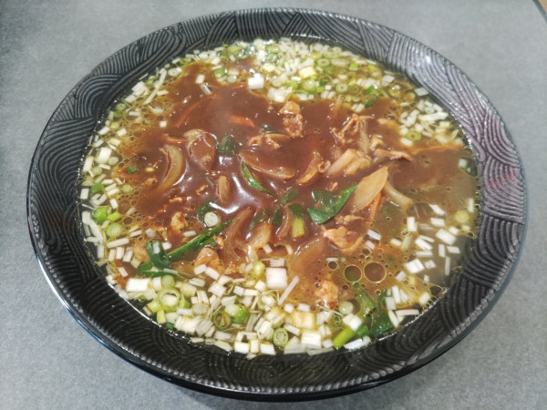 「カレーラーメン」@天来の写真