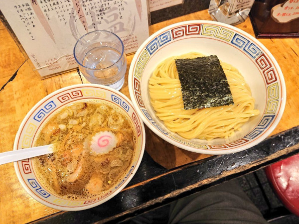 「【本日の裏そば】オマール海老の塩つけそば」@塩そば 桑ばらの写真