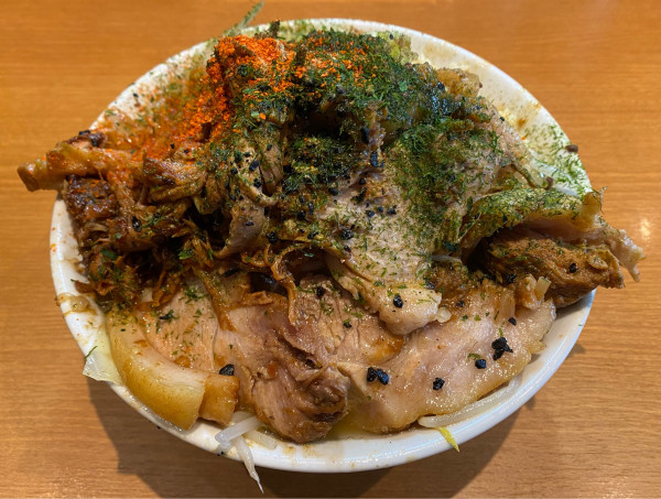 「【限定】ニボッチ」@ラーメン 池田屋 高田馬場店の写真