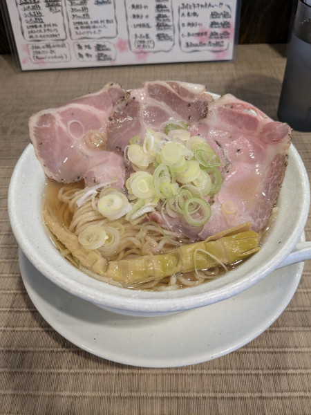 「淡竹 大盛」@麺屋 聖 栄店の写真