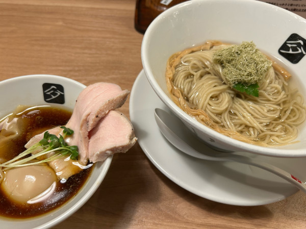 「特製鶏つけそば＋和え玉」@中華そば 髙野の写真