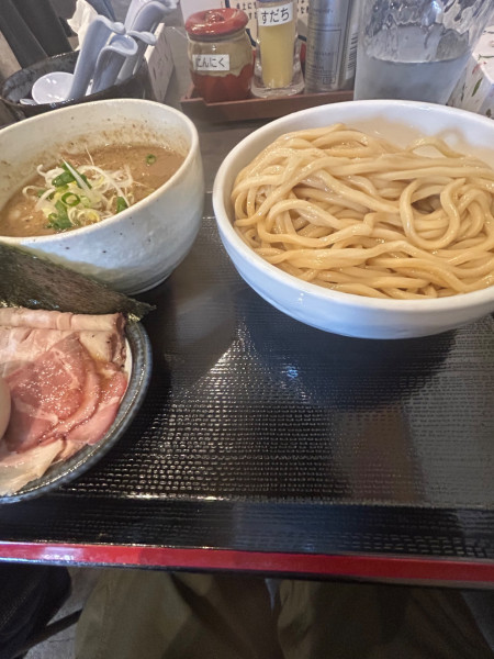 「特製濃厚鶏魚介つけそば」@つけそば九六 龍ケ崎店の写真