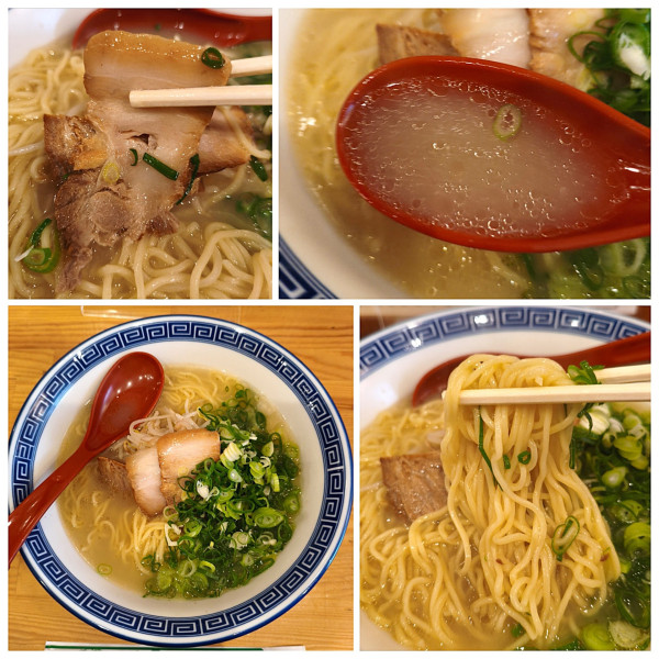 「宮崎ラーメン＋青ネギ＝1030円」@あたりや食堂 谷中店の写真