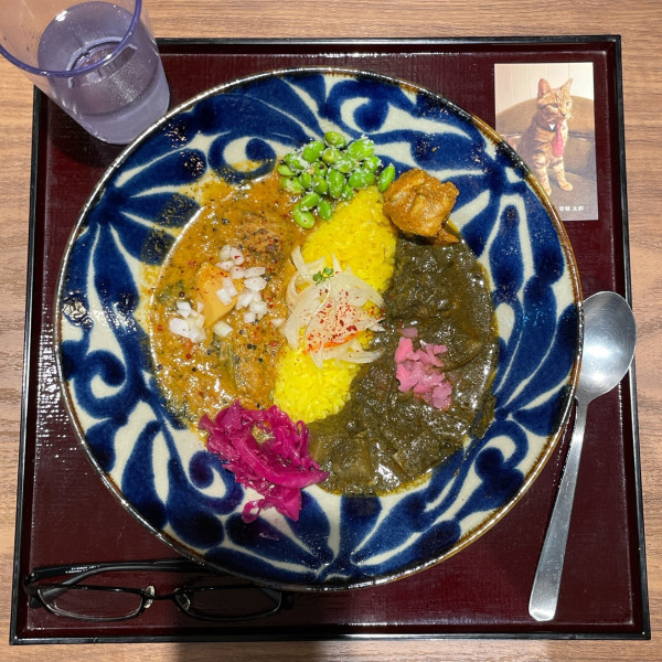 「スペシャルあいがけプレート」@旧ヤム邸 やくぜん堂の写真