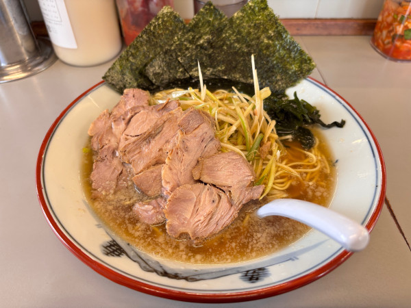 「ネギチャーシューメン」@ラーメンショップ 122号騎西店の写真