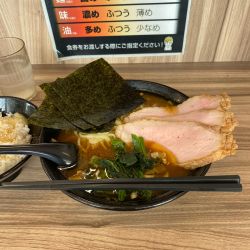 ラーメン並超黒帯