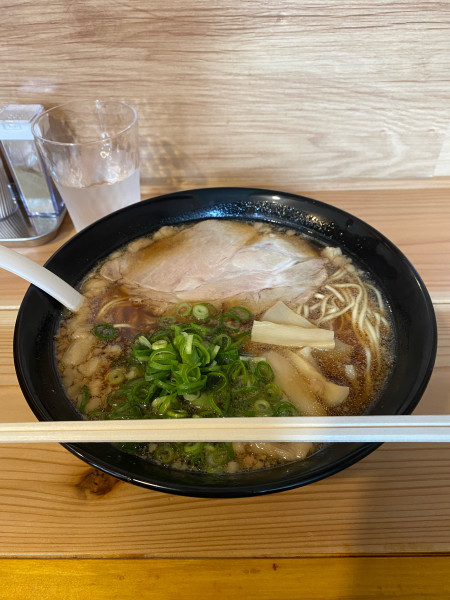「尾道中華そば特盛」@永潤 福山中央店の写真