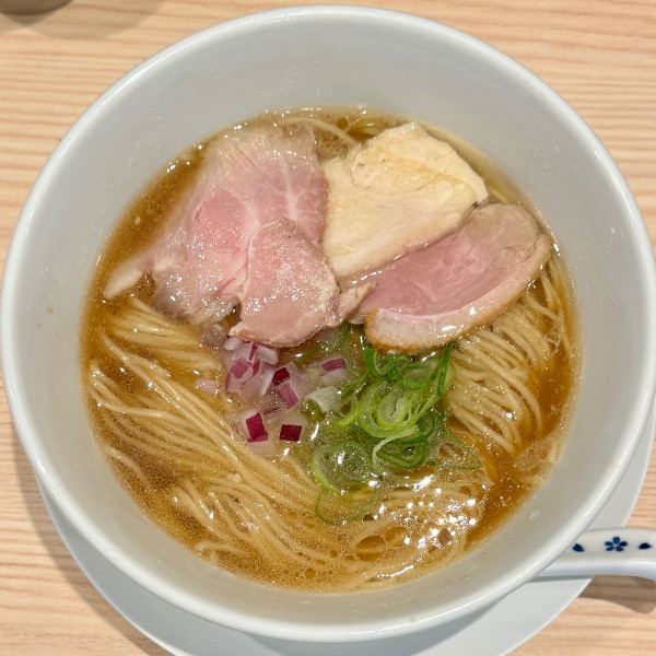 「鴨と貝の中華そば醤油」@鴨出汁中華そば かわなの写真